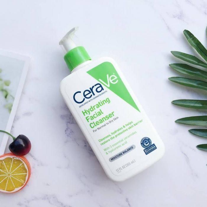 cerave hydrating facial cleanser -236ml