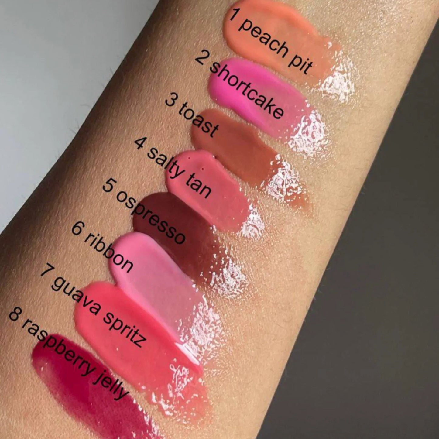 Rhode Peptide Lip Tint – 8 Pcs Set
