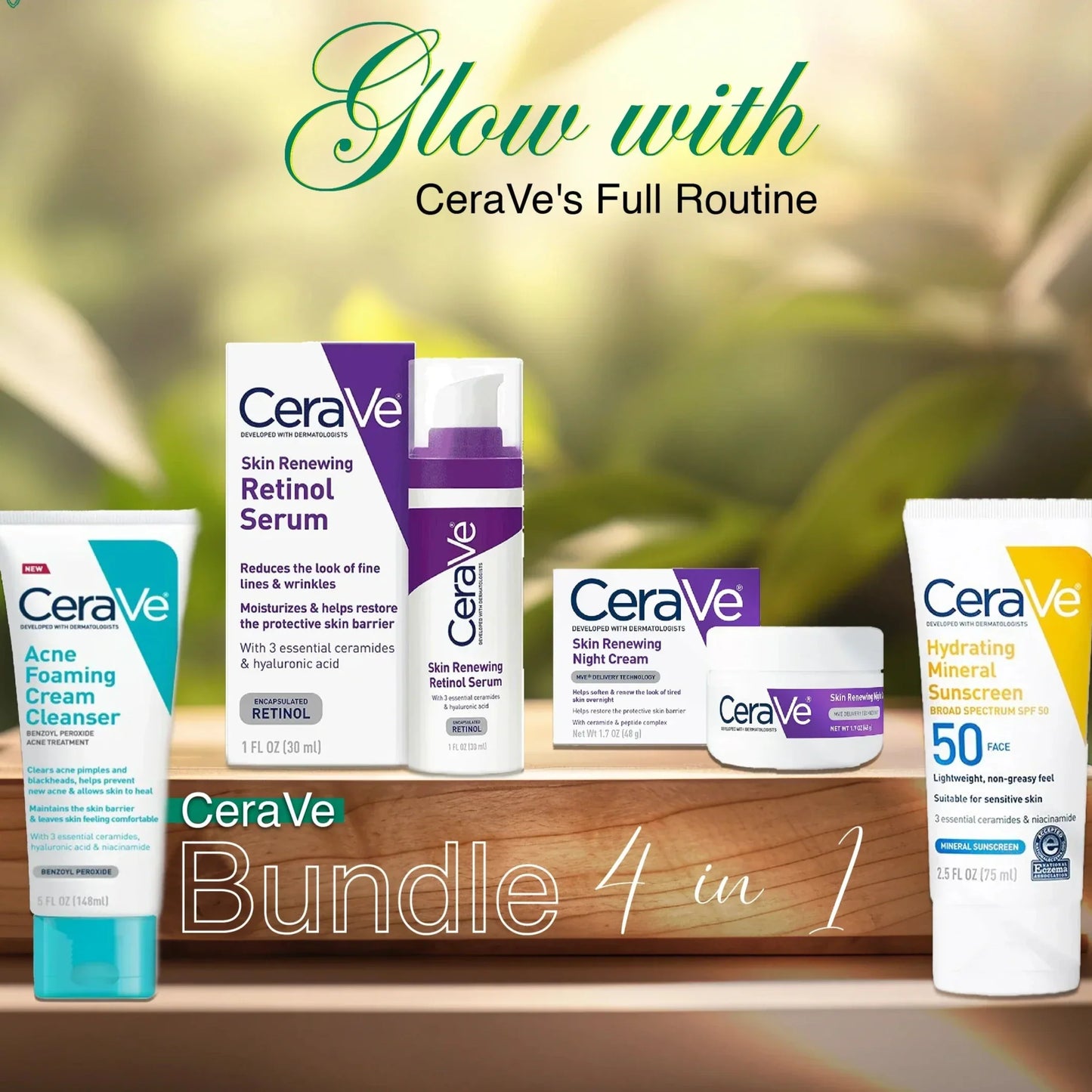 CeraVe 4-in-1 Glow Kit