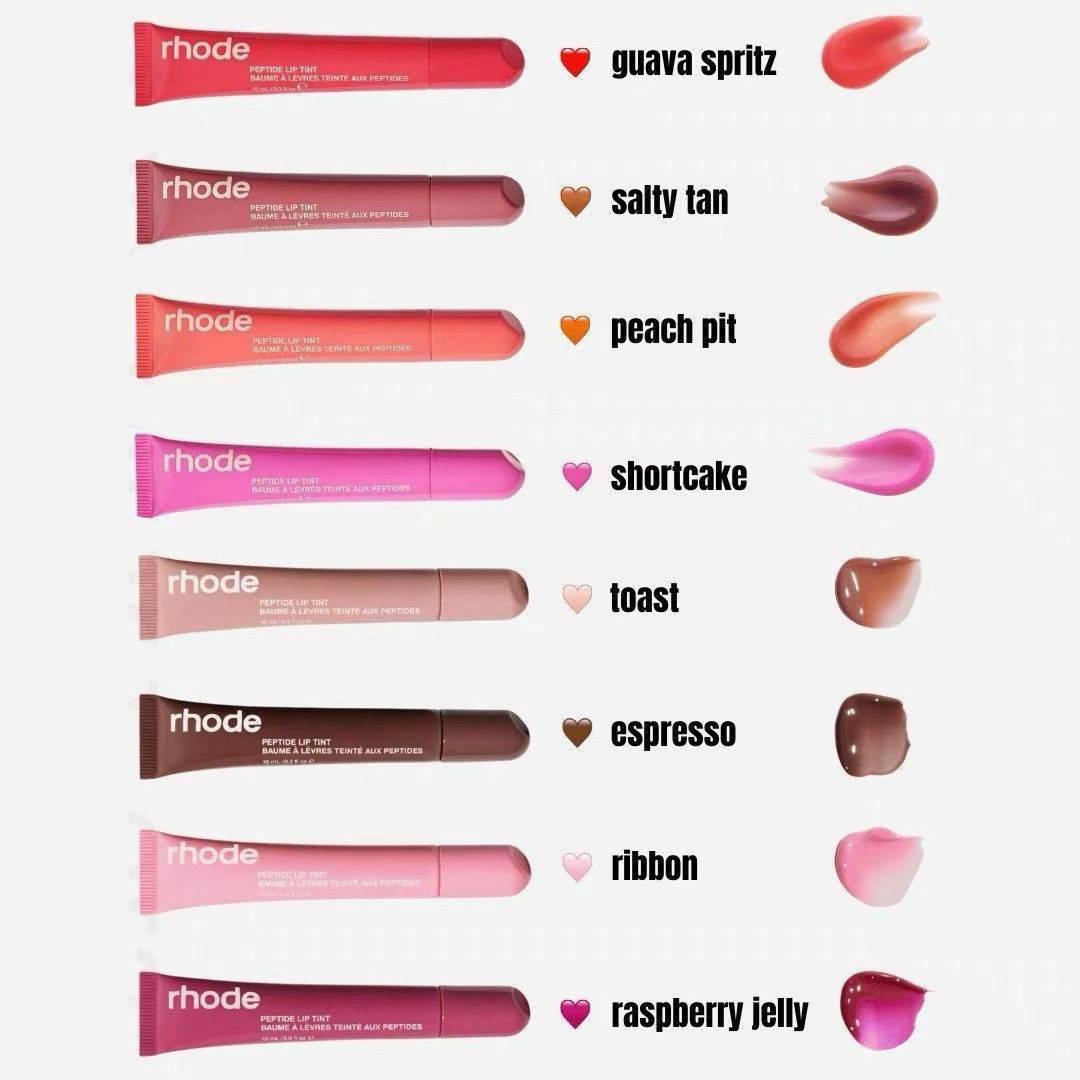 Rhode Peptide Lip Tint – 8 Pcs Set