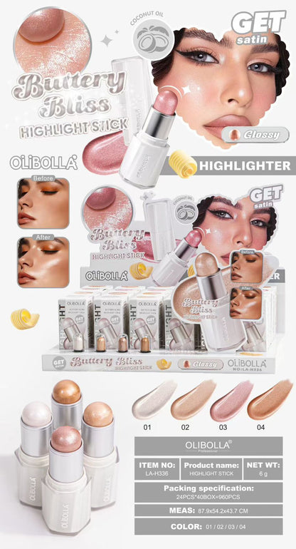 ButterGlow Satin Highlighter Stick