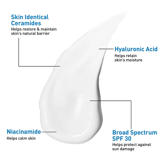 CeraVe - AM Facial Moisturizing Lotion with SPF 30 for All Skin Types